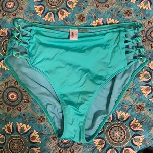 Sugar Beach Bathing Suit Bottoms- High Waist